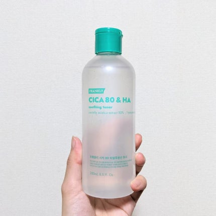 シカ80%ヒアルロン酸トナー/Frankly/化粧水を使ったクチコミ(2枚目)