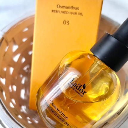 パフュームヘアオイル オスマンサス/La'dor/ヘアオイルを使ったクチコミ(1枚目)