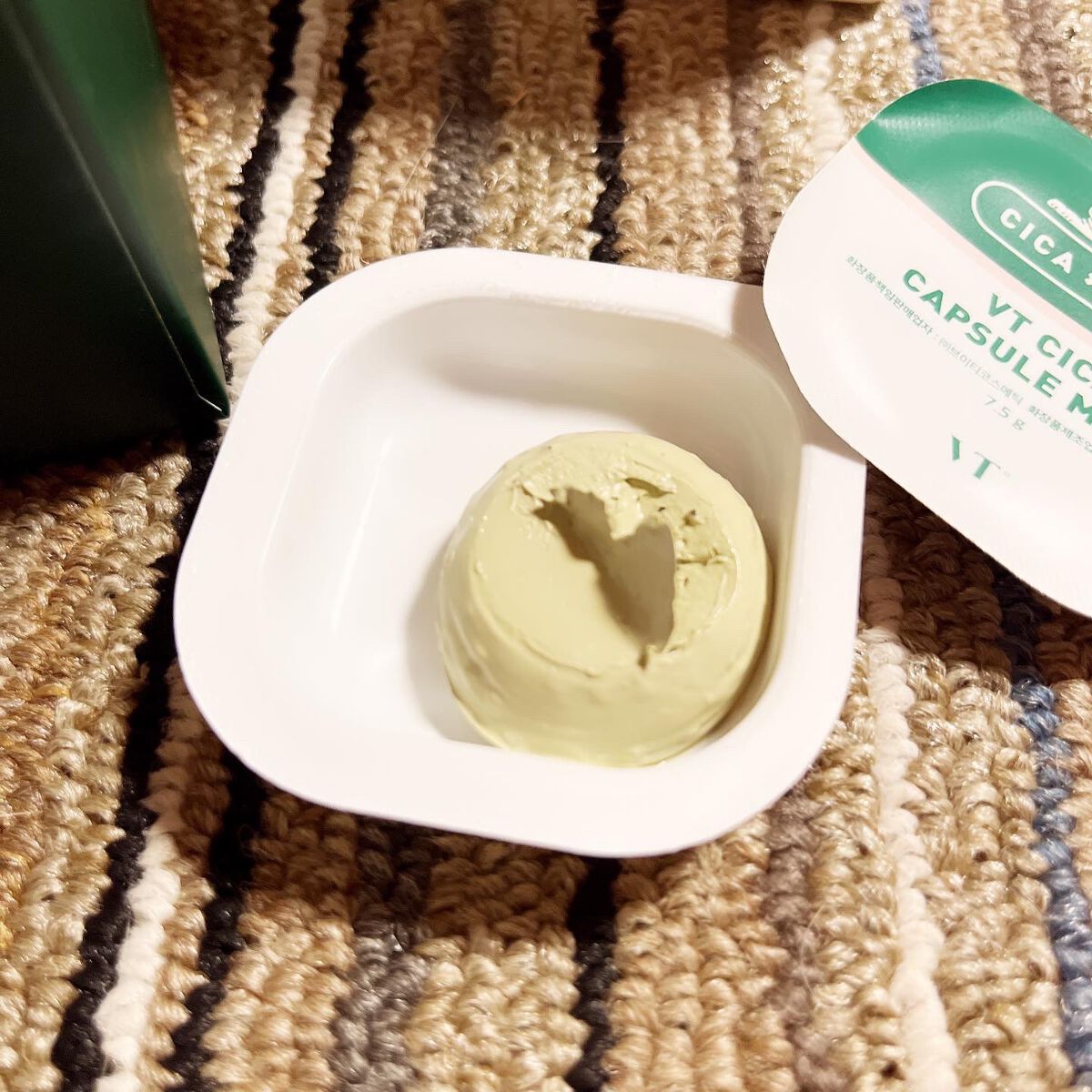 CICA カプセルマスク/VT/洗い流すパック・マスクを使ったクチコミ(3枚目)