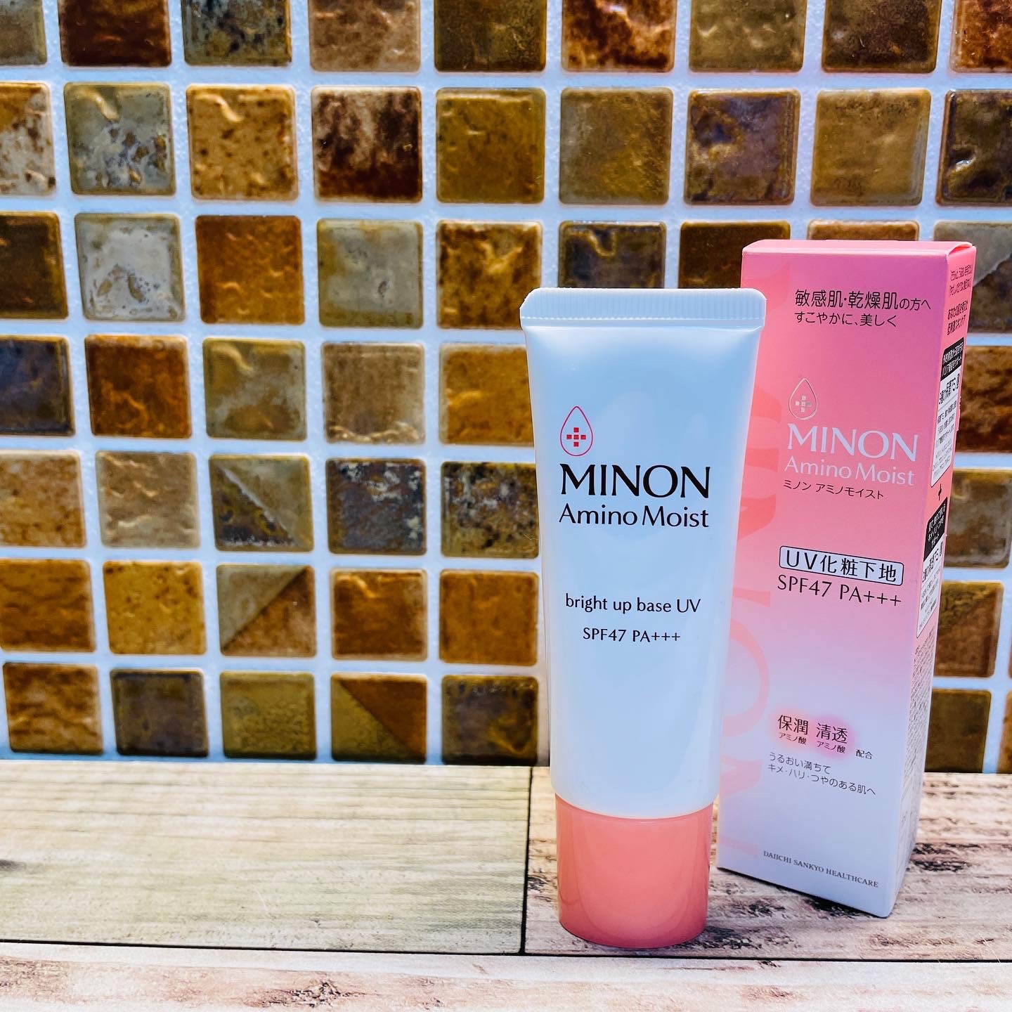 ミノン アミノモイスト ブライトアップベース UV/ミノン/化粧下地を使ったクチコミ（1枚目）