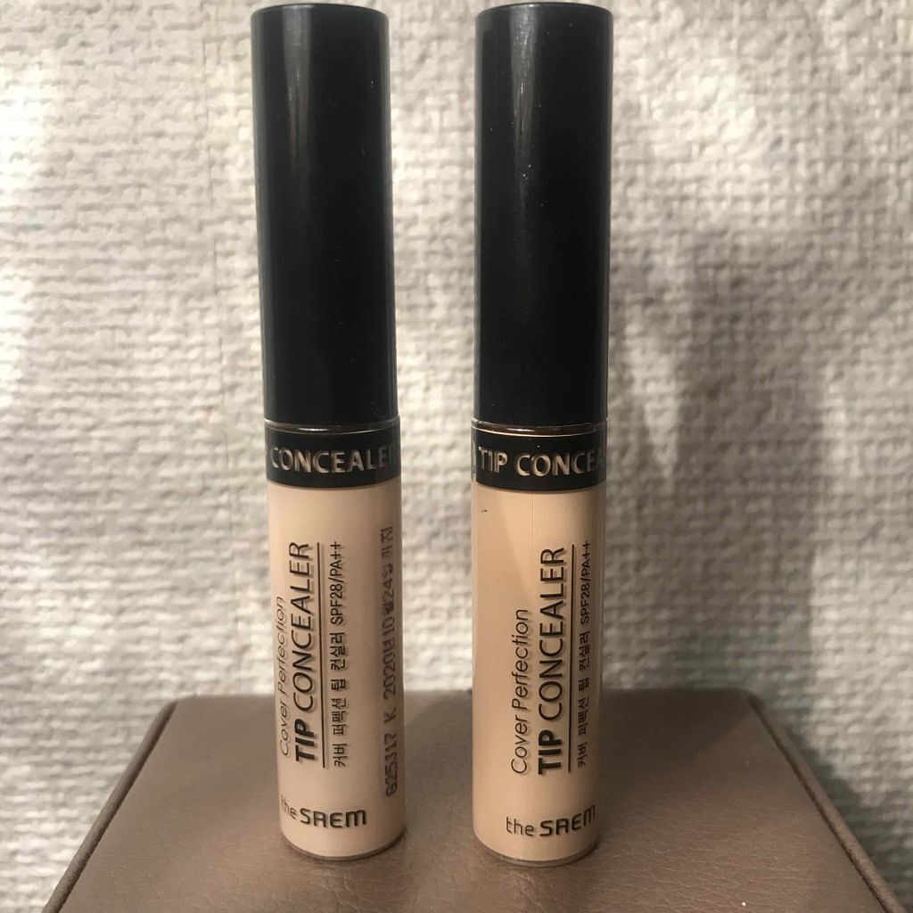 カバーパーフェクション チップコンシーラー/the SAEM/リキッドコンシーラーを使ったクチコミ(1枚目)