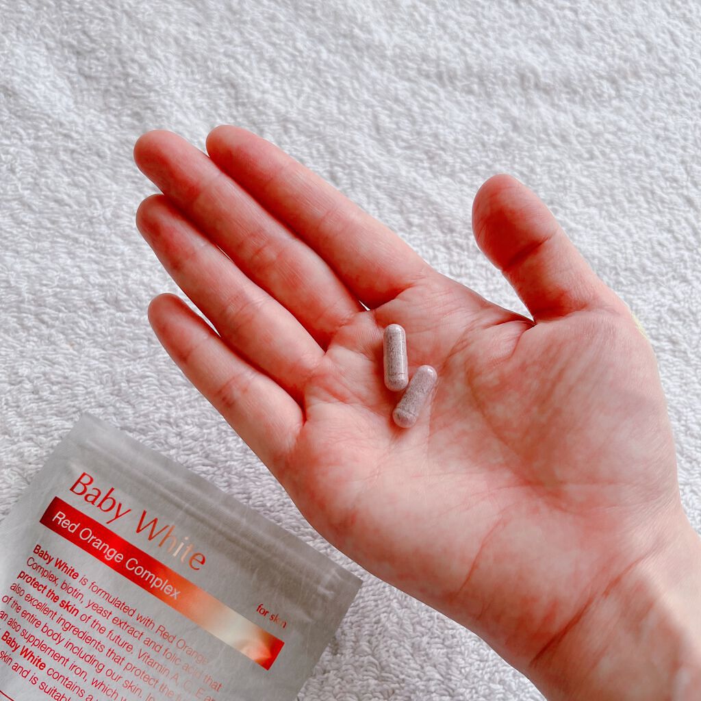 Baby White 60粒/renaTerra/美容サプリメントを使ったクチコミ(2枚目)