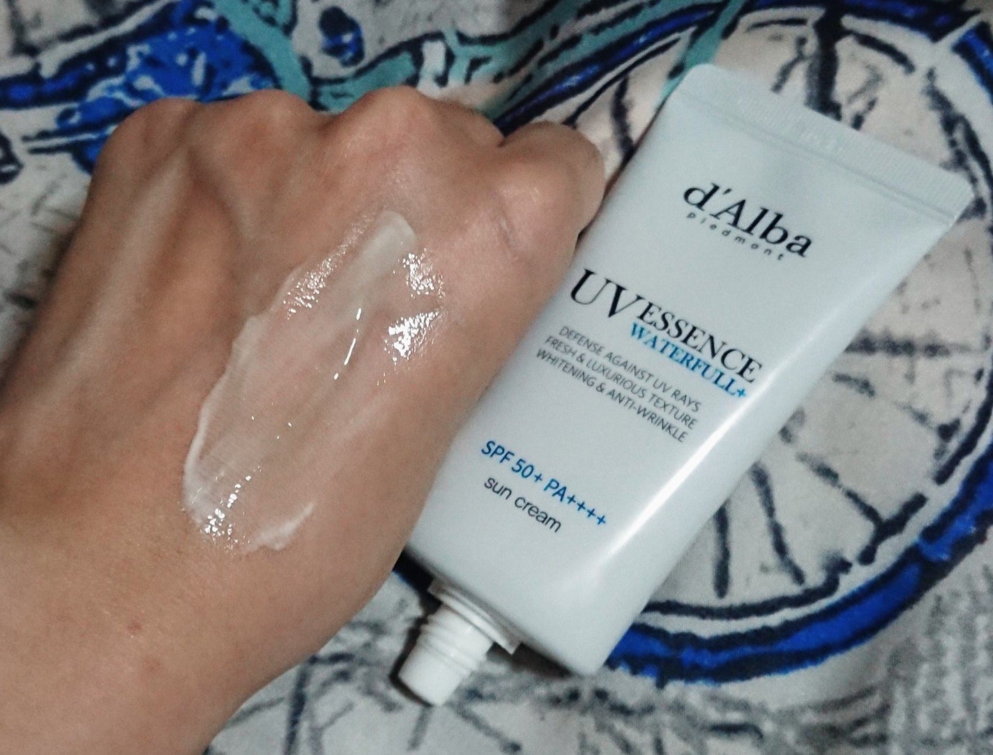 ダルバ ウォータフル エッセンス サンクリーム/ダルバ/日焼け止めクリームを使ったクチコミ(5枚目)