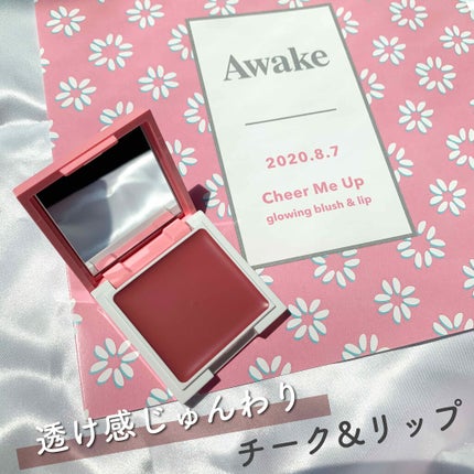 チアミーアップ グロウイング ブラッシュ&リップ/Awake/口紅を使ったクチコミ(1枚目)