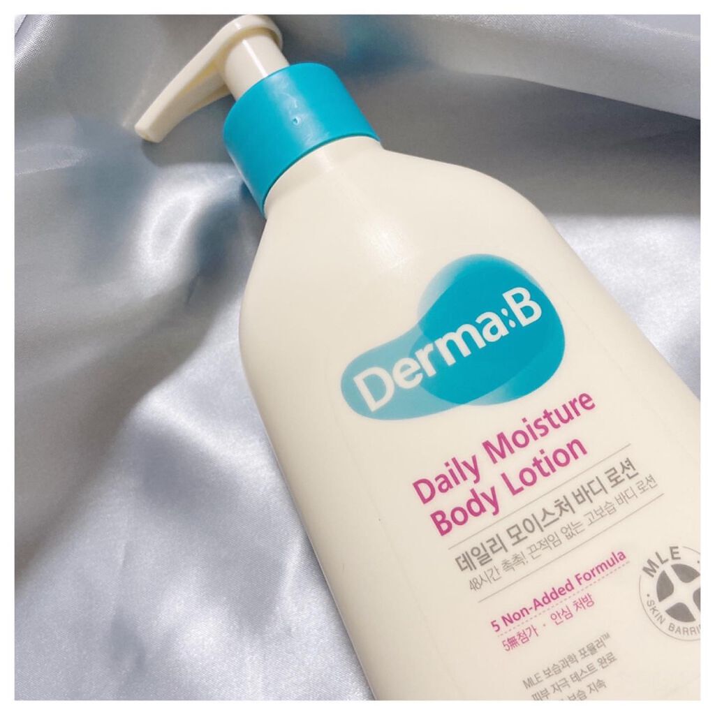 デイリーモイスチャーボディローション 257ml/Derma:B/ボディローションを使ったクチコミ（1枚目）