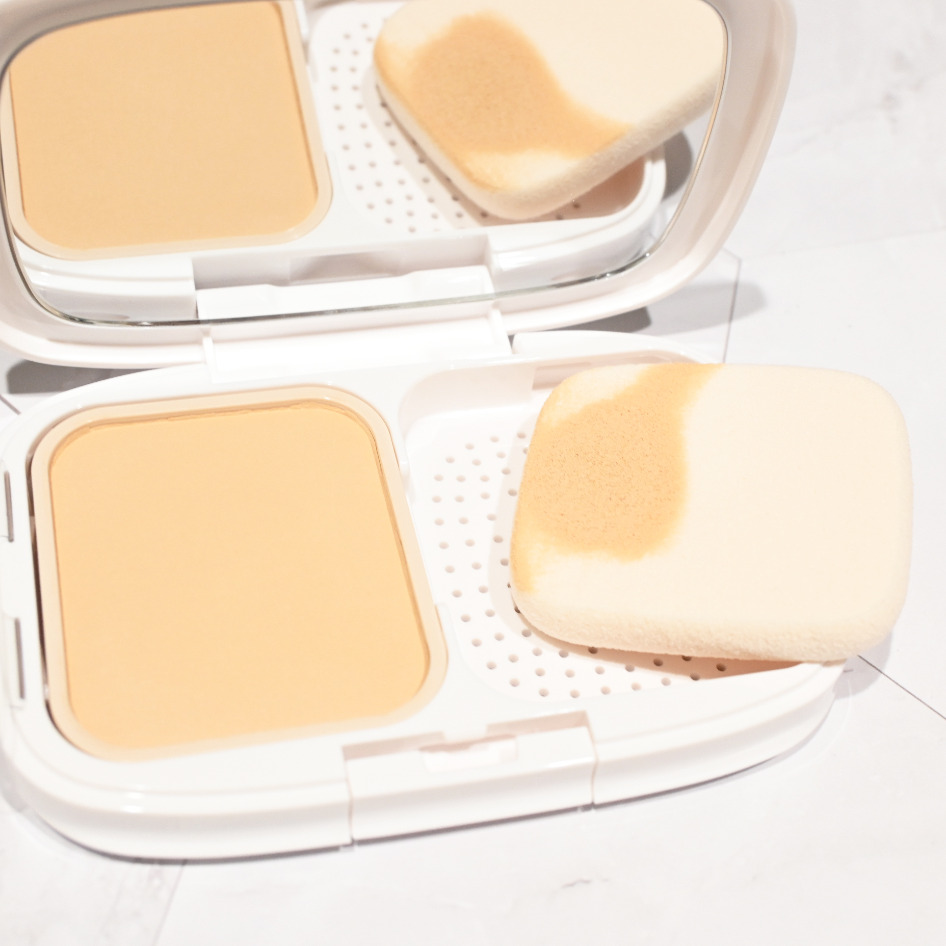 パウダーファンデーション/media luxe/パウダーファンデーションを使ったクチコミ（2枚目）