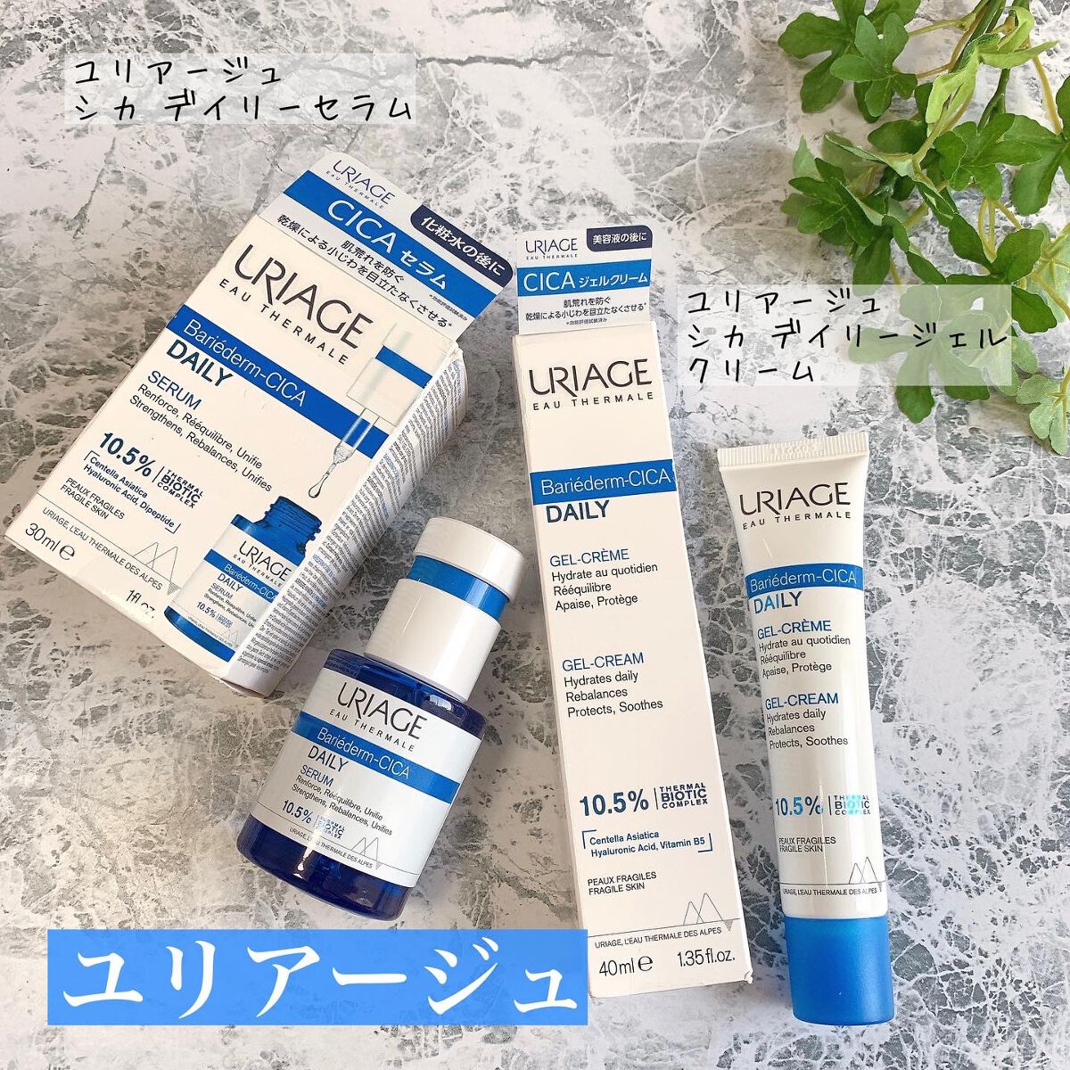シカデイリー ジェルクリーム/ユリアージュ/フェイスクリームを使ったクチコミ（1枚目）