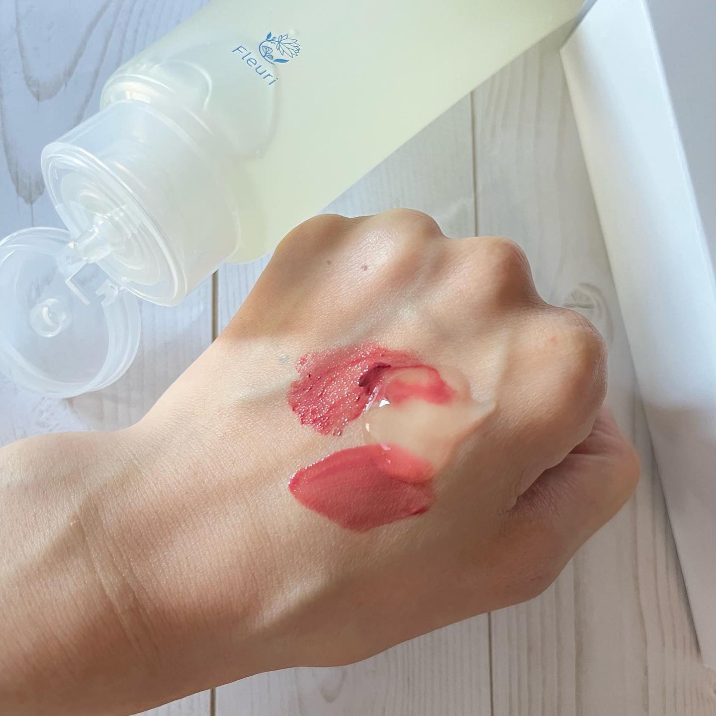クリアゲルクレンズ/Fleuri(フルリ)/クレンジングジェルを使ったクチコミ(2枚目)
