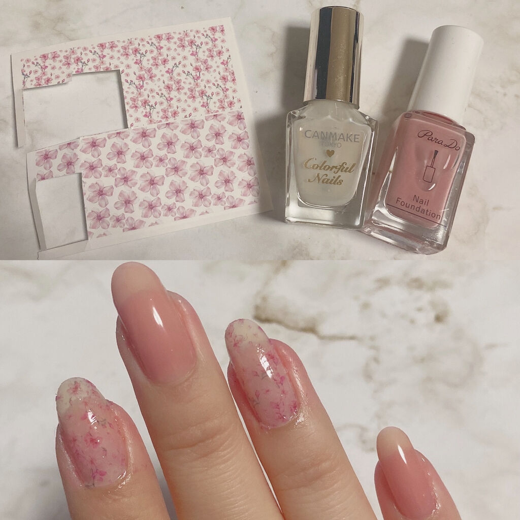 ネイルファンデーション/パラドゥ/マニキュアを使ったクチコミ（2枚目）