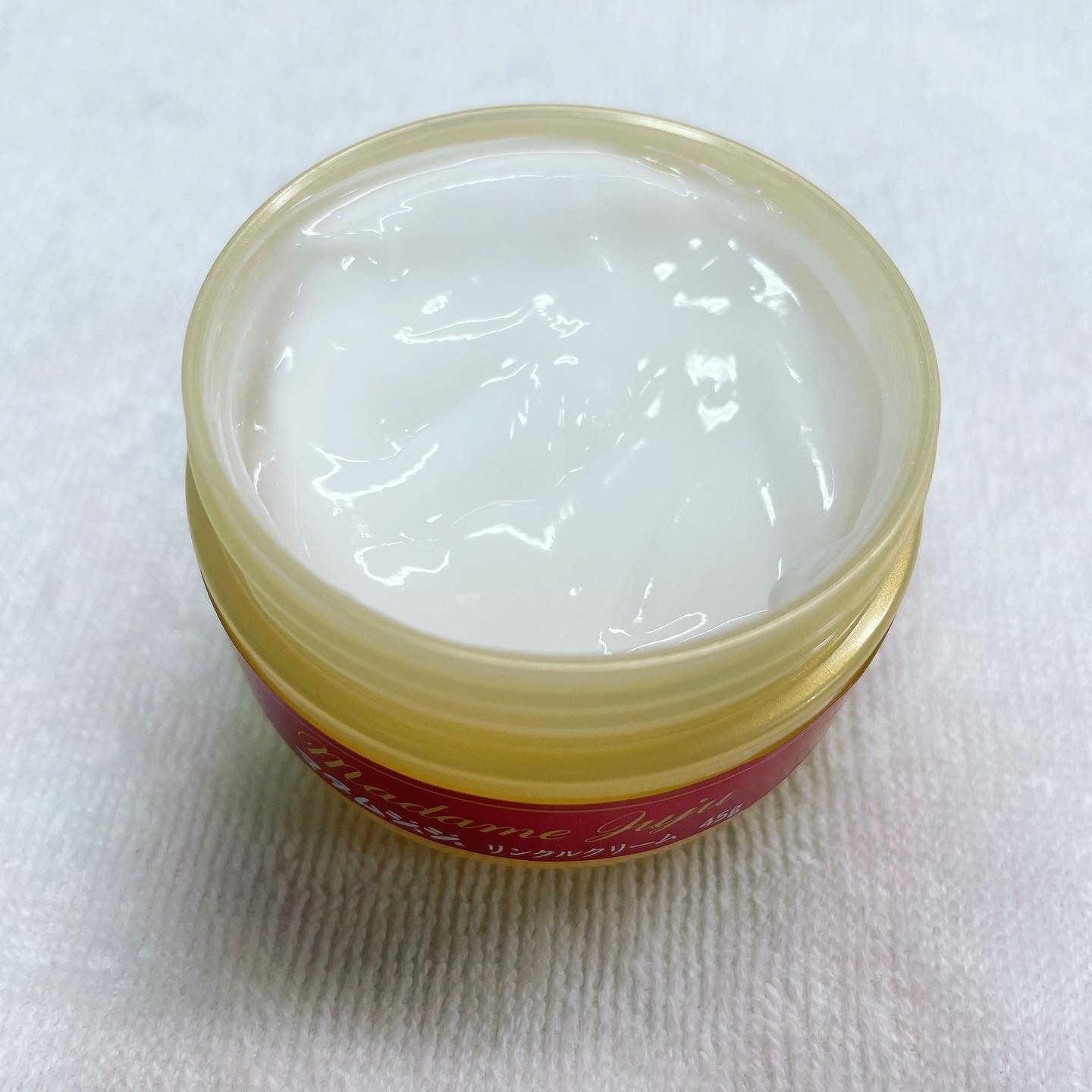 薬用リンクルクリーム/ジュジュ/フェイスクリームを使ったクチコミ（3枚目）