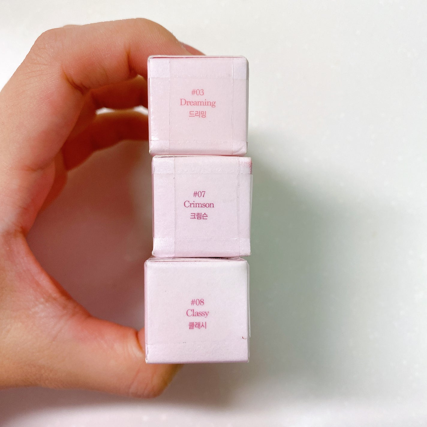 クリームドゥローズティント/dasique/リップティントを使ったクチコミ(5枚目)