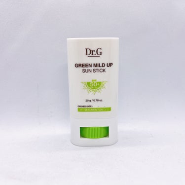 Dr.G グリーンマイルドサンスティック SPF50+ PA++++のクチコミ「Dr.Gのグリーンマイルドサンスティック SPF50+ PA++++を使用しました😊
敏感肌用.....」（1枚目）