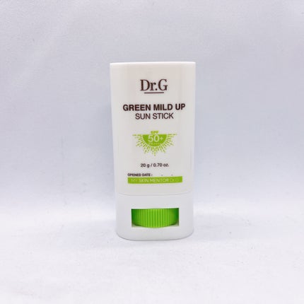 グリーンマイルドサンスティック SPF50+ PA++++/Dr.G/日焼け止めスティックを使ったクチコミ(1枚目)