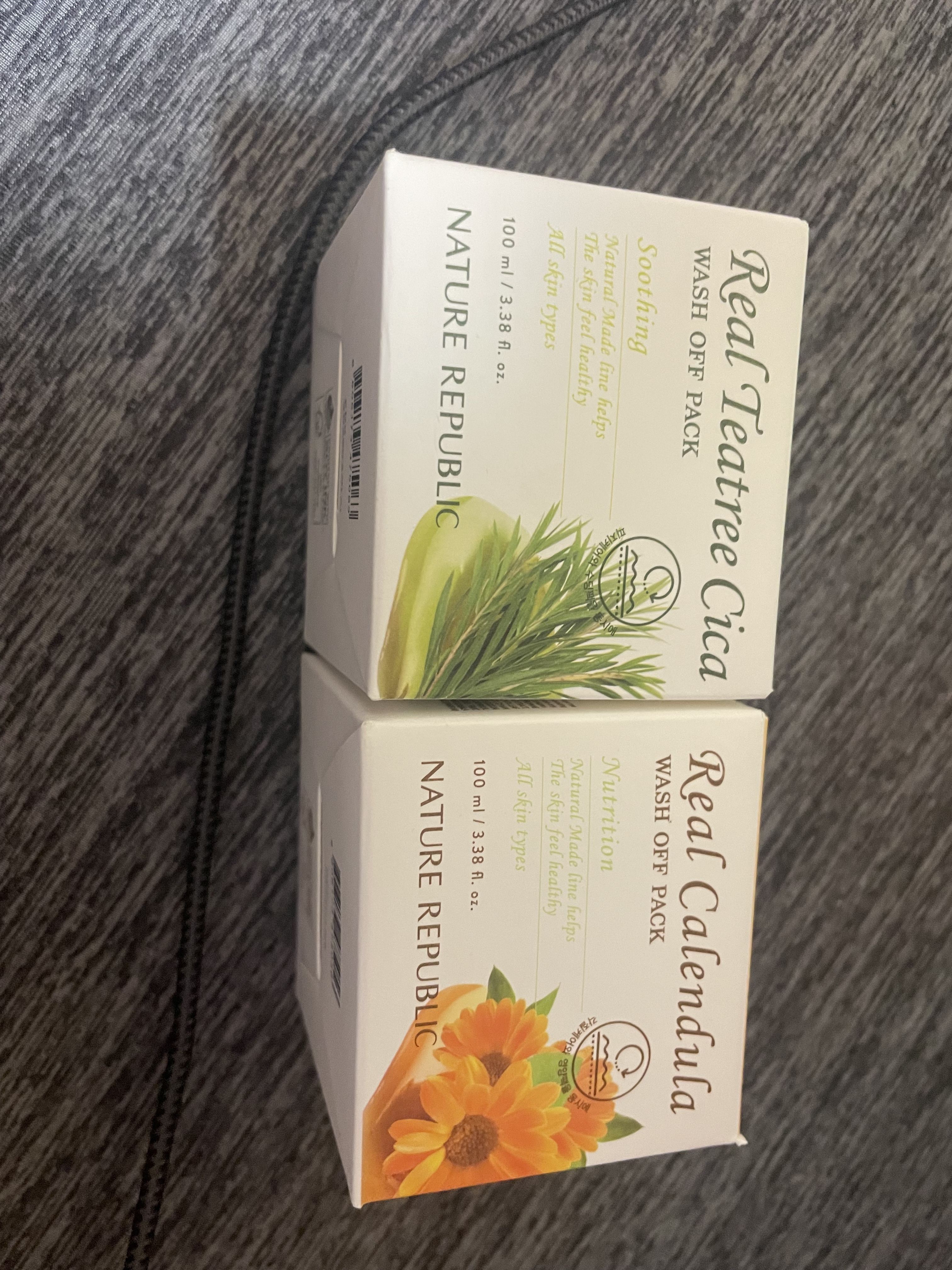 リアル カレンデュラ ウォッシュ オフ パック/ネイチャーリパブリック/洗い流すパック・マスクを使ったクチコミ（1枚目）