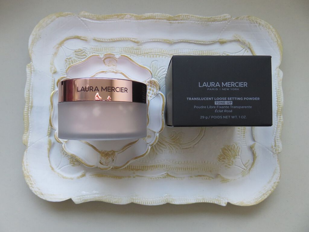トランスルーセント ルース セッティング パウダー トーンアップ ローズ/ローラ メルシエ/ルースパウダーを使ったクチコミ(1枚目)