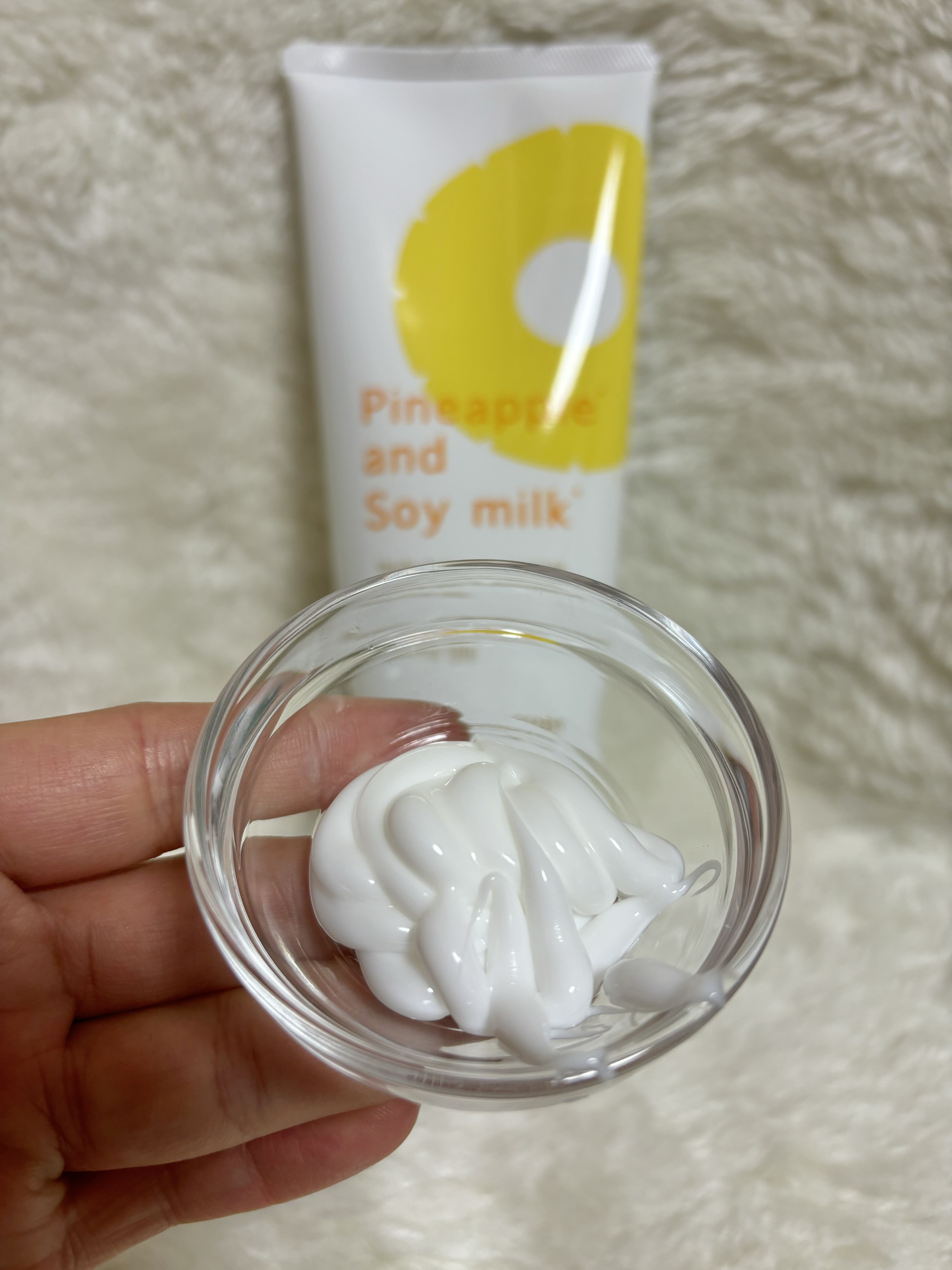 パイナップル豆乳除毛クリーム/鈴木ハーブ研究所/除毛クリームを使ったクチコミ（3枚目）