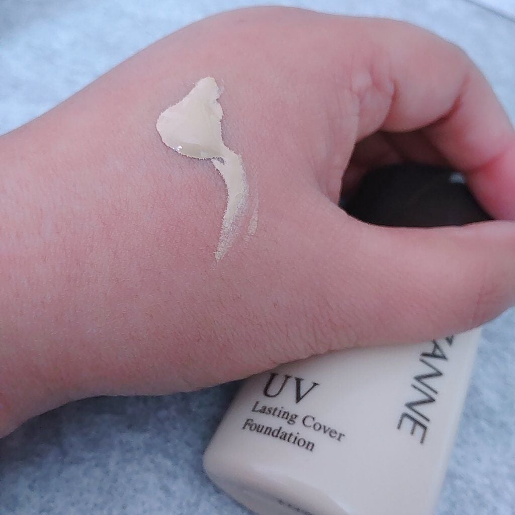 ラスティングカバーファンデーション/CEZANNE/リキッドファンデーションを使ったクチコミ(2枚目)