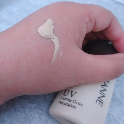 ラスティングカバーファンデーション/CEZANNE/リキッドファンデーションを使ったクチコミ(2枚目)