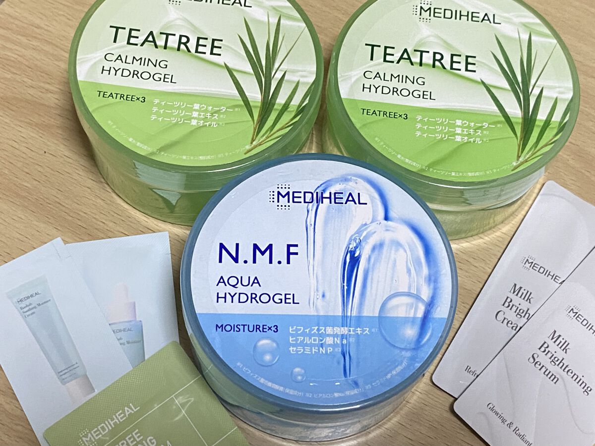 N.M.Fアクアハイドロジェル/MEDIHEAL/ボディローションを使ったクチコミ（1枚目）