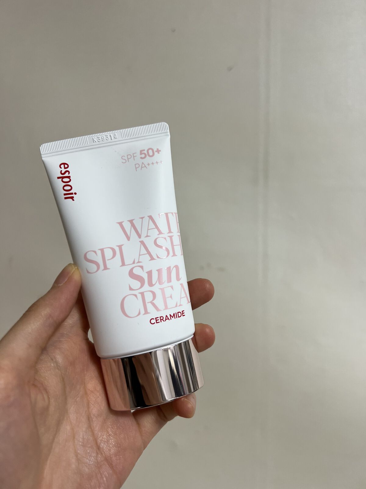 ウォータースプラッシュサンクリーム セラミド/espoir/日焼け止めクリームを使ったクチコミ（3枚目）