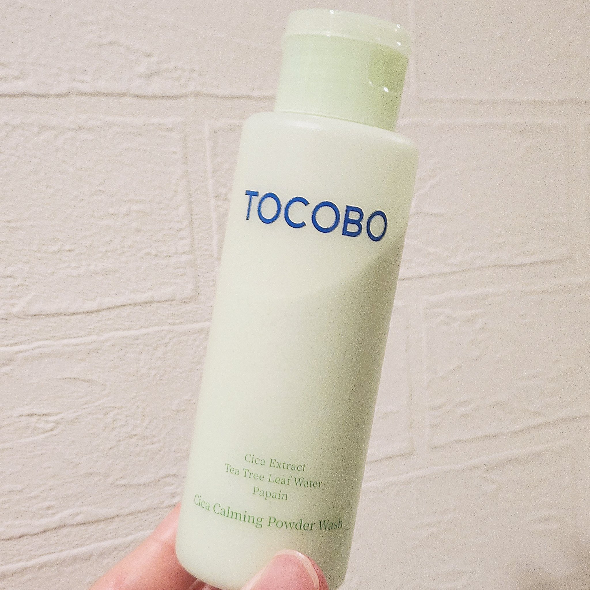 シカカーミングパウダーウォッシュ/TOCOBO/洗顔パウダーを使ったクチコミ（1枚目）