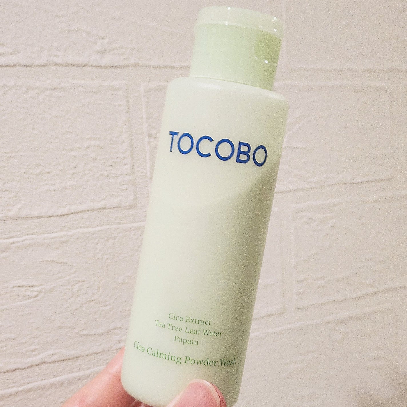 シカカーミングパウダーウォッシュ/TOCOBO/洗顔パウダーを使ったクチコミ(1枚目)