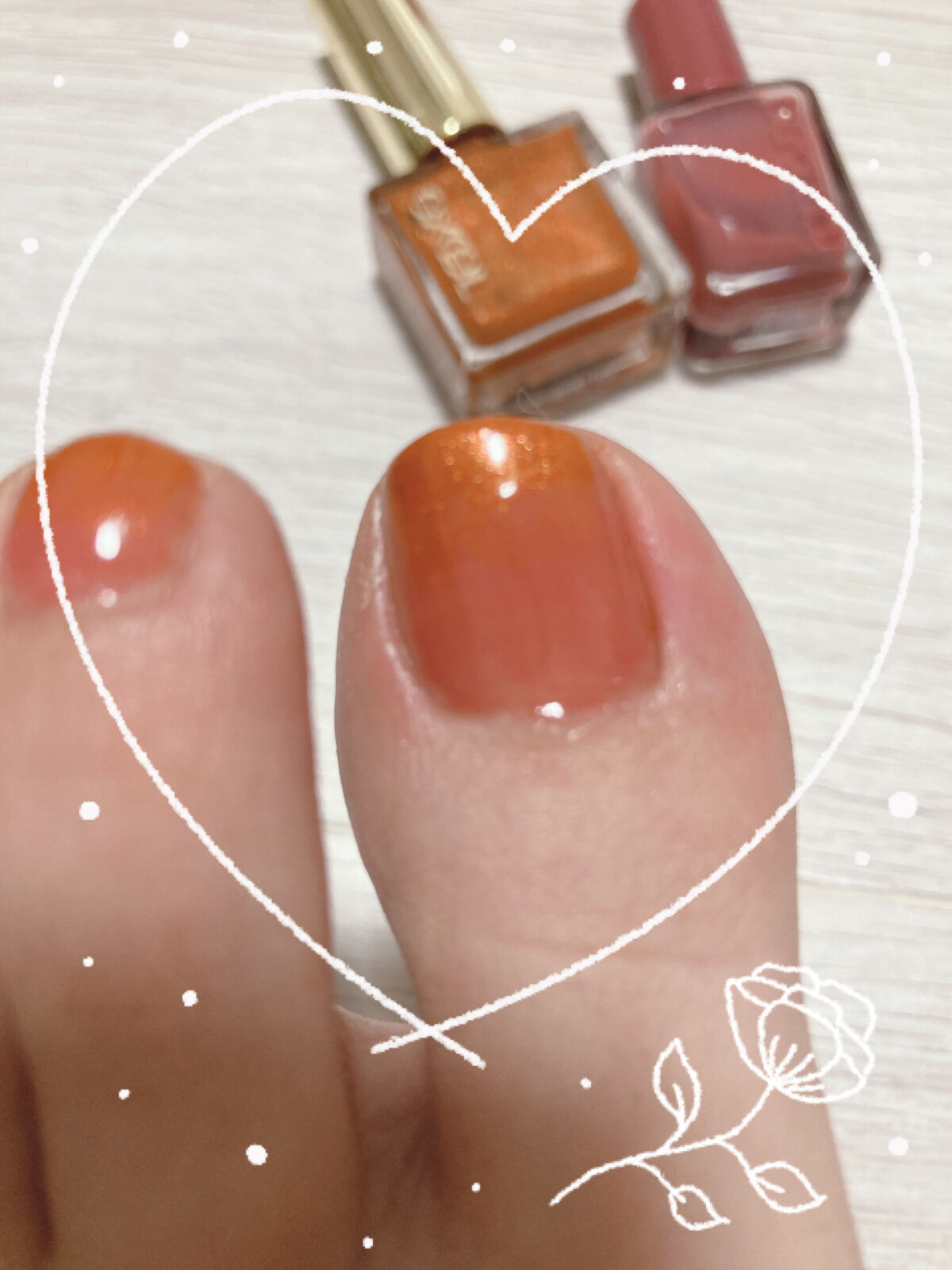 エクセル ネイルポリッシュ N/excel/マニキュアを使ったクチコミ（2枚目）