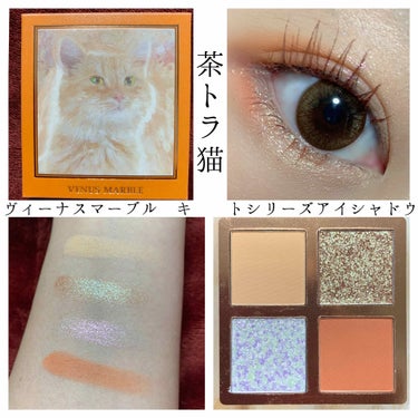 Venus Marble アイシャドウキャットシリーズ 茶トラ猫/Venus Marble/アイシャドウパレットを使ったクチコミ（1枚目）