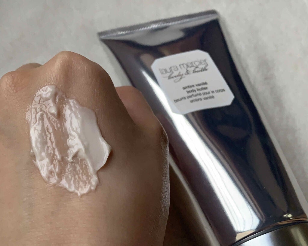 ボディバター アンバーバニラ/ローラ メルシエ/ボディクリームを使ったクチコミ(3枚目)