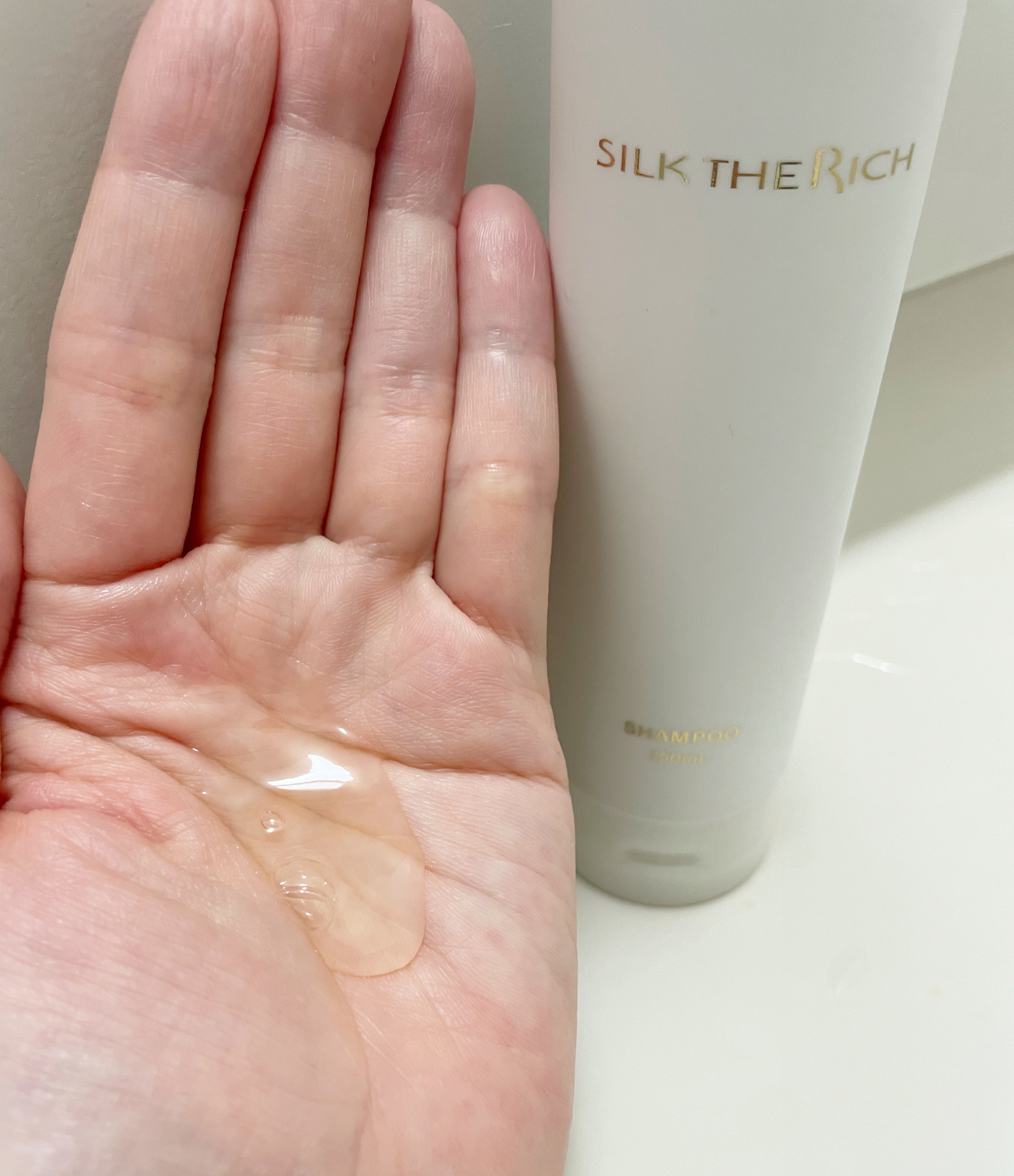 SILK THE RICH モイスト&リペア シャンプー・トリートメント/SILK THE RICH/市販シャンプーを使ったクチコミ（2枚目）