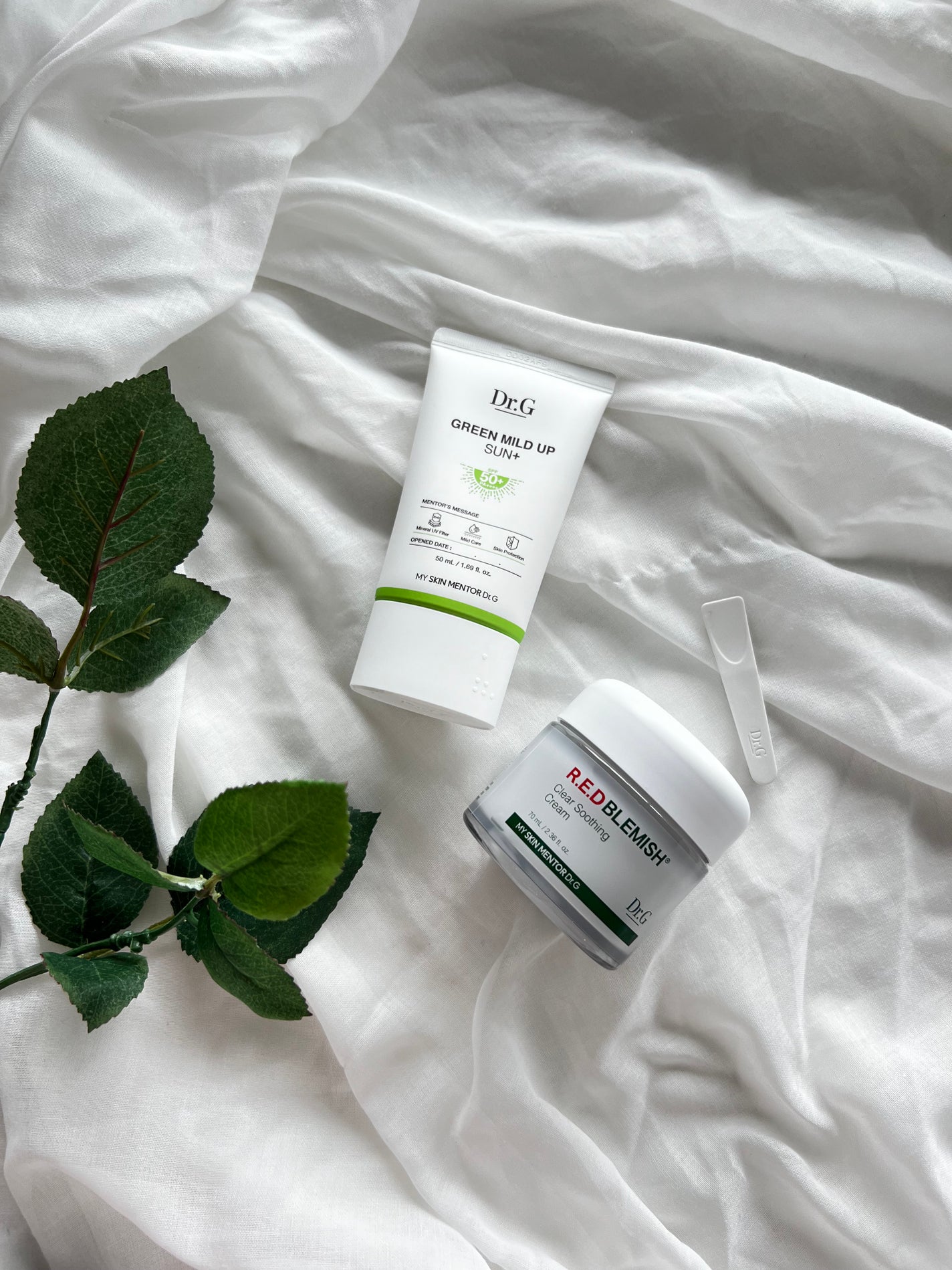 グリーンマイルドアップサンプラス/Dr.G/日焼け止めクリームを使ったクチコミ(1枚目)