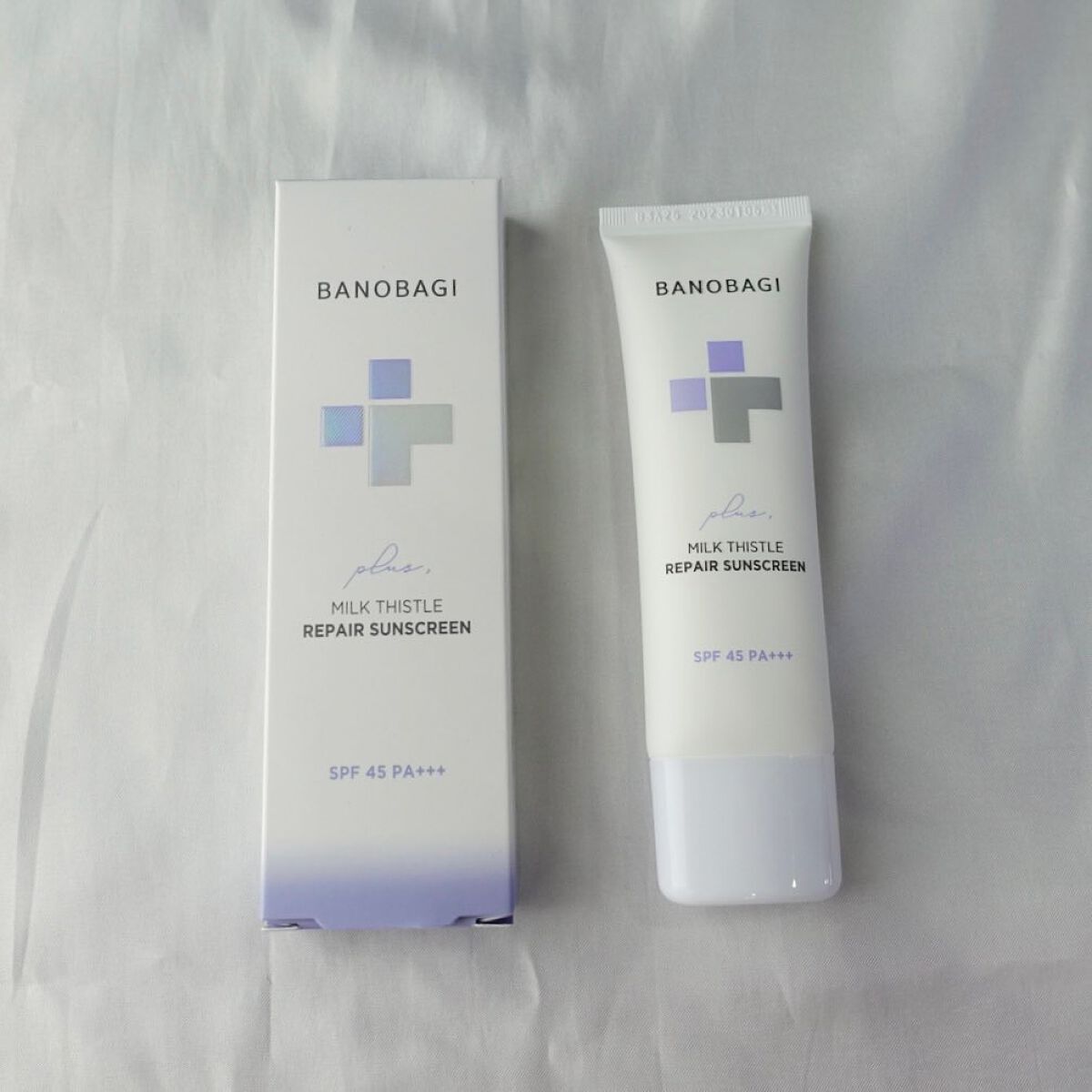 ミルクシスルリペアシカサンスクリーンプラス/BANOBAGI/日焼け止めミルクを使ったクチコミ(1枚目)