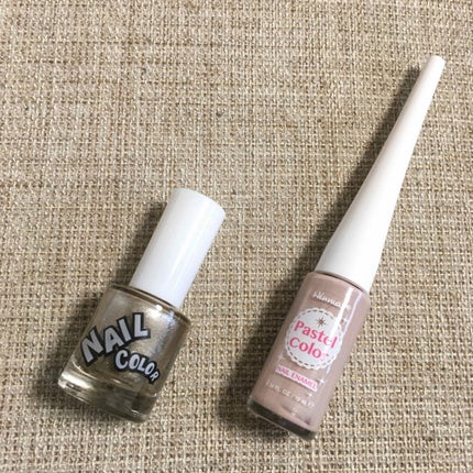 ウィンマックス パステルカラー ネイルエナメル/DAISO/マニキュアを使ったクチコミ(2枚目)