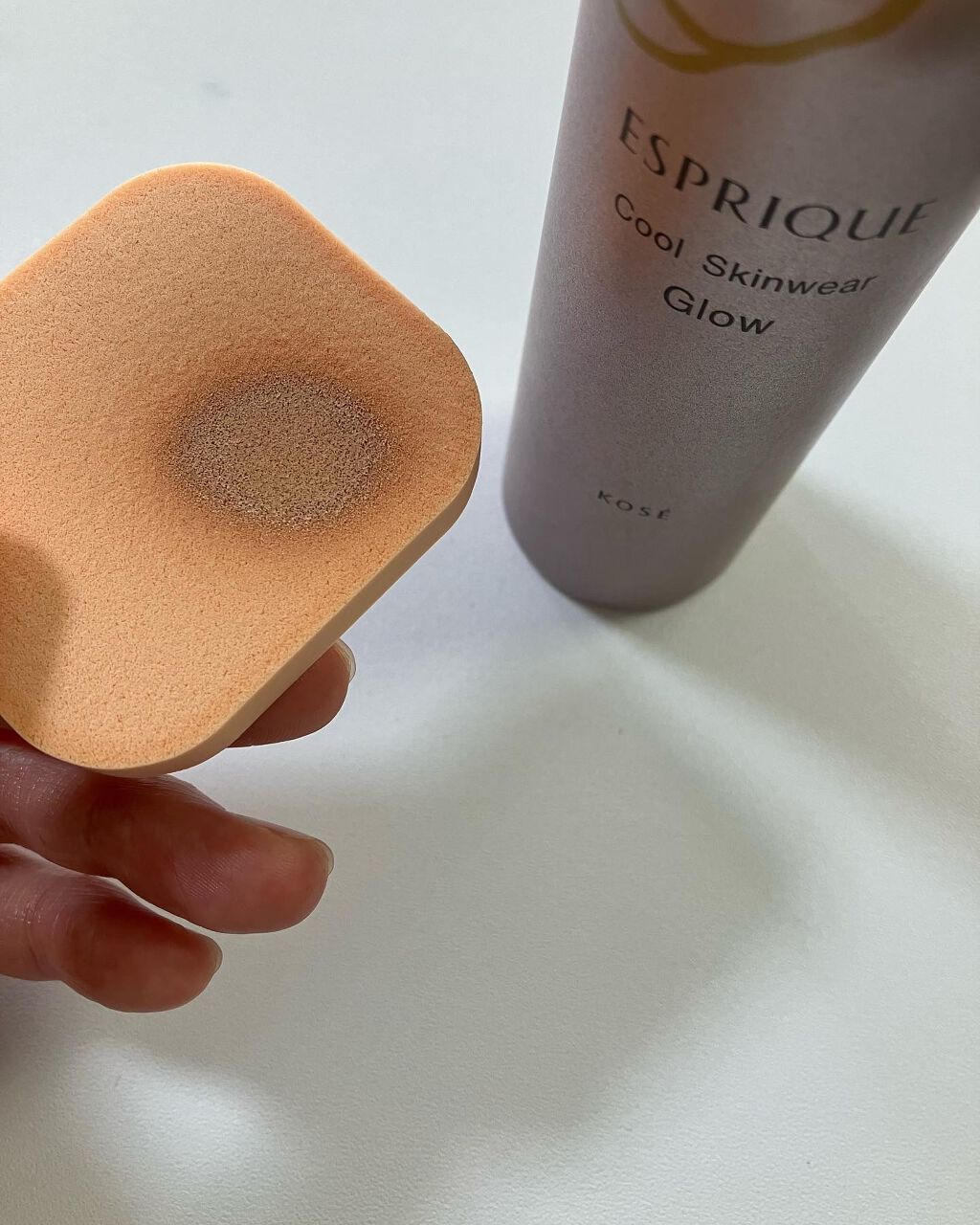 クールスキンウェアグロウ 02 ヌードベージュ/ESPRIQUE/化粧下地を使ったクチコミ（3枚目）