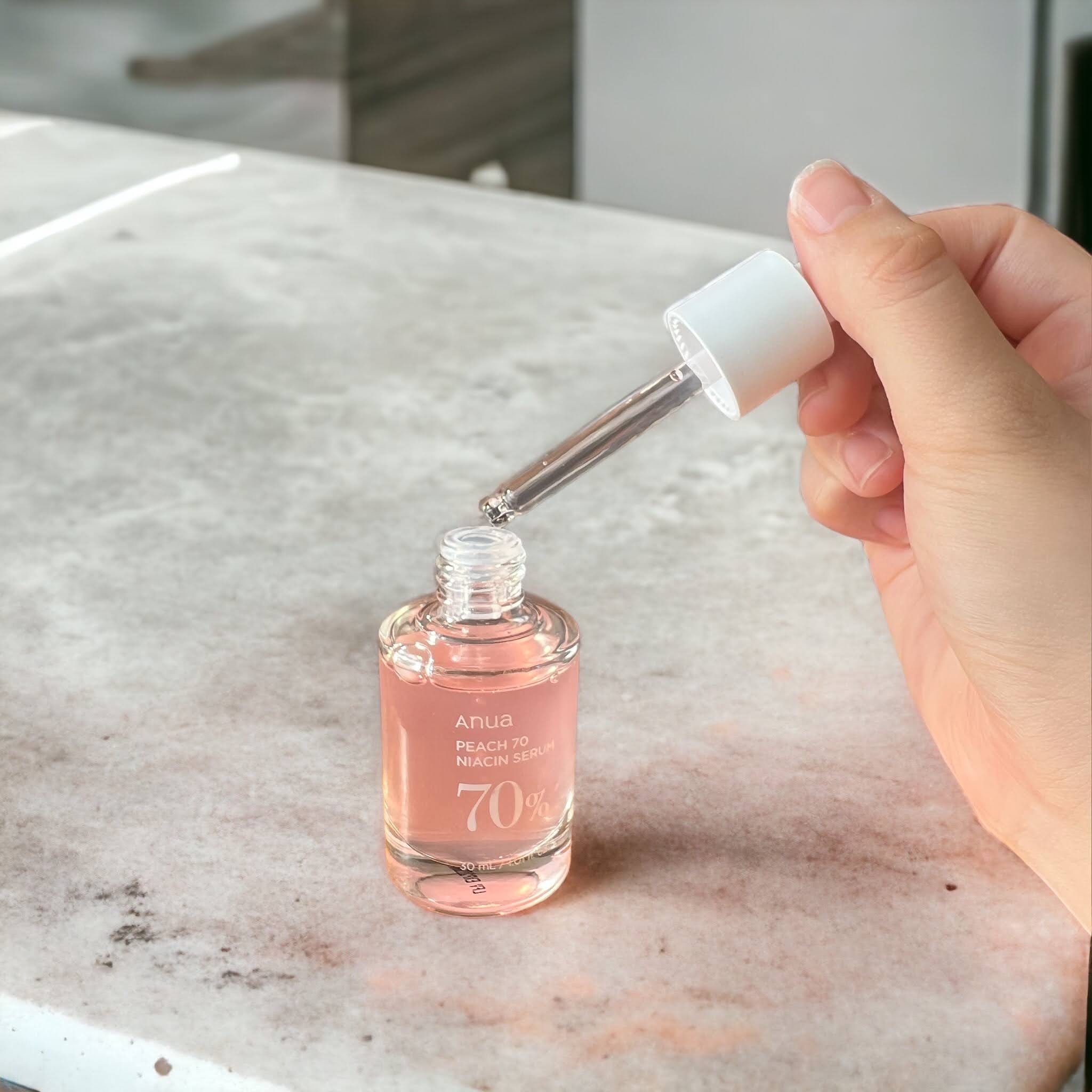 桃70%ナイアシンセラム/Anua/美容液を使ったクチコミ（2枚目）