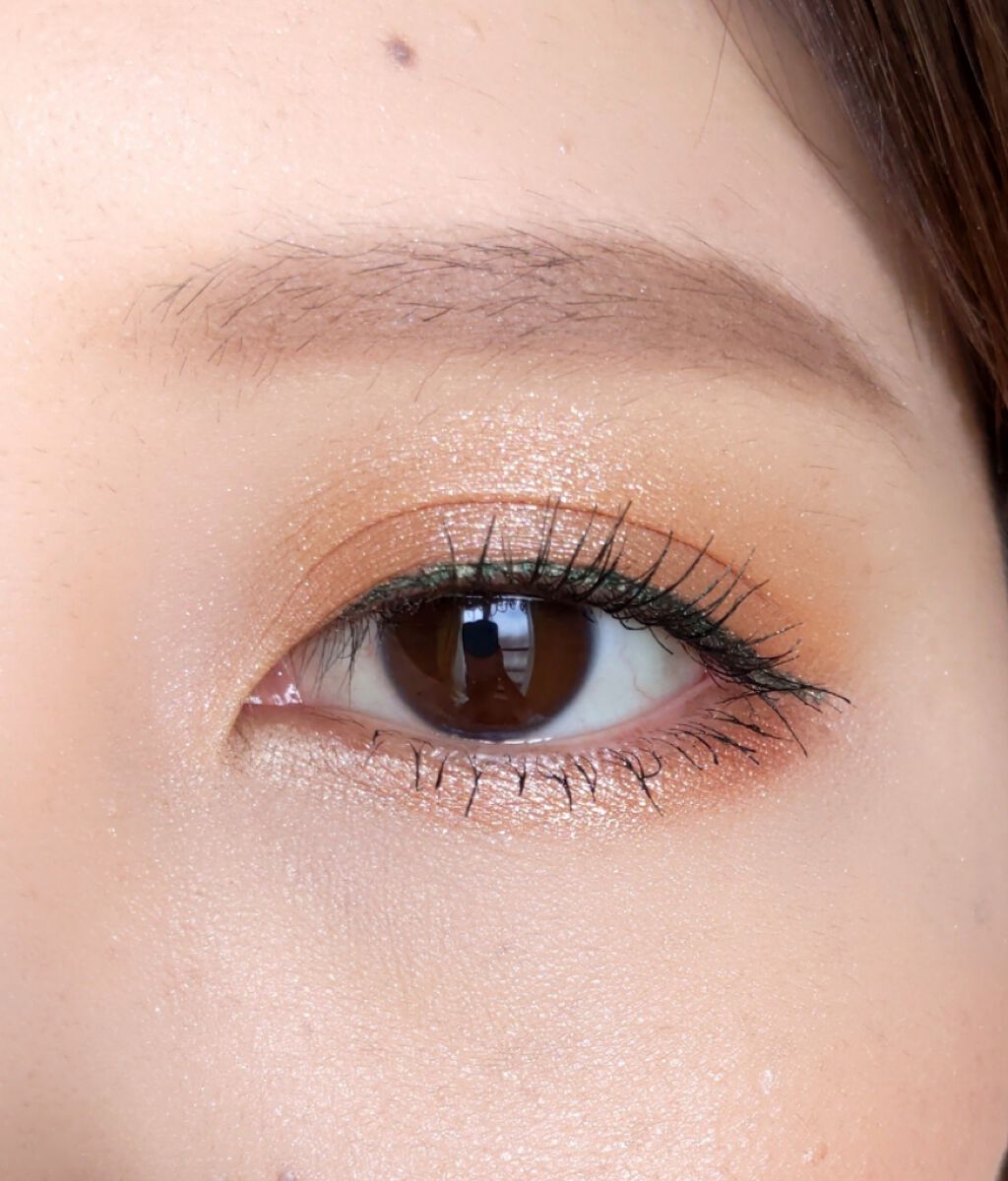 メタリックライナー/LUNASOL/リキッドアイライナーを使ったクチコミ（3枚目）