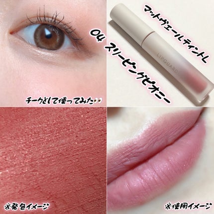 マットヴェールティント/LIPGUARDIAN/リップティントを使ったクチコミ(6枚目)
