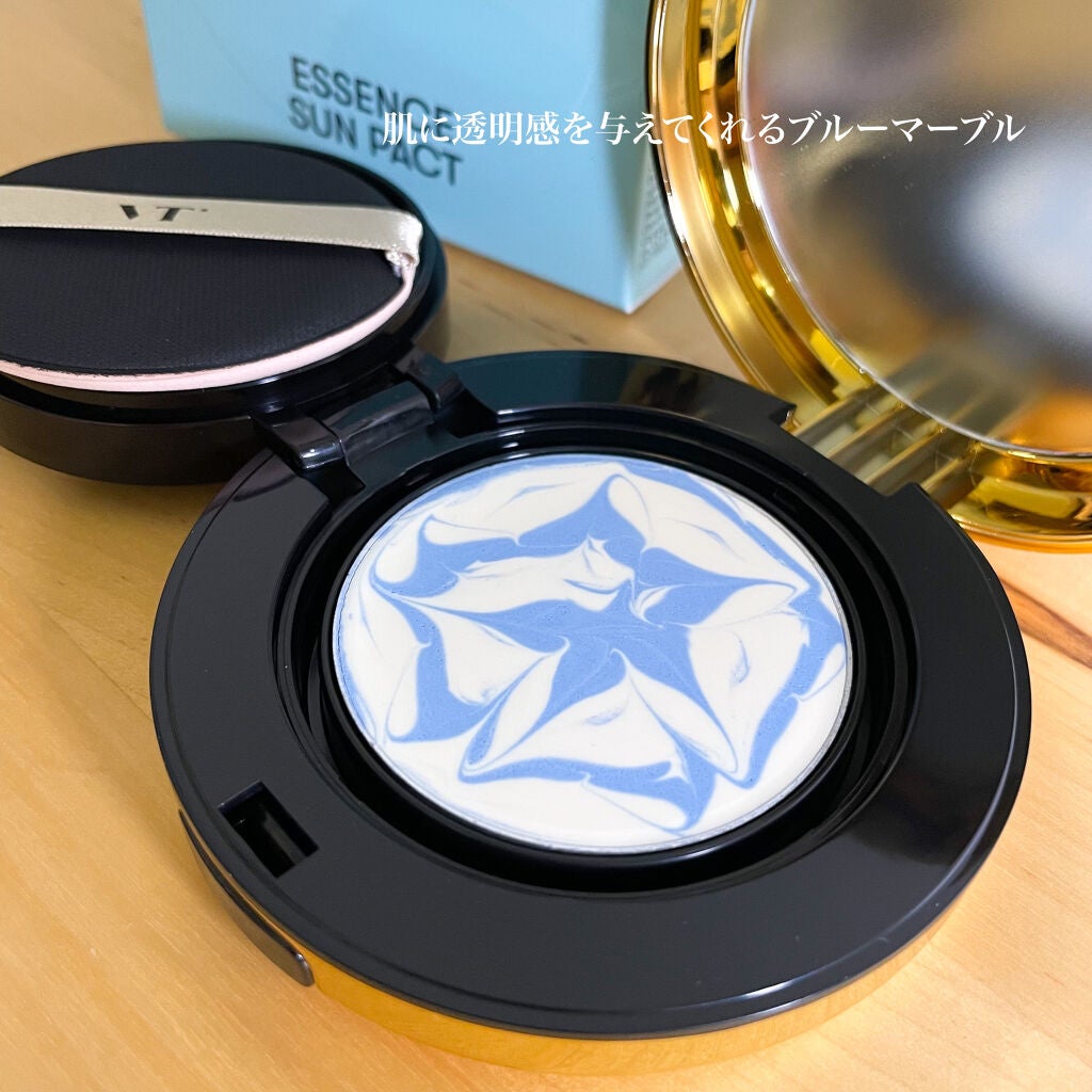 エッセンスサンパクト/VT/化粧下地を使ったクチコミ(2枚目)