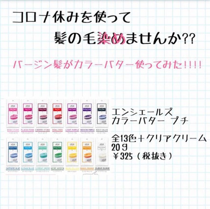 エンシェールズカラーバター ガーネッドレッド/エンシェールズ/ヘアカラーの画像