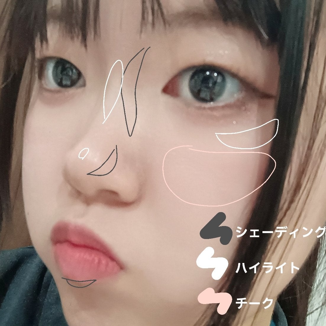 シェーディングパウダー/キャンメイク/シェーディングを使ったクチコミ(3枚目)
