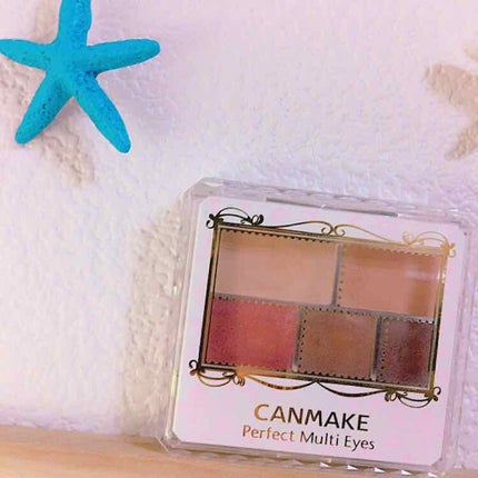 パーフェクトマルチアイズ/キャンメイク/アイシャドウパレットを使ったクチコミ(1枚目)