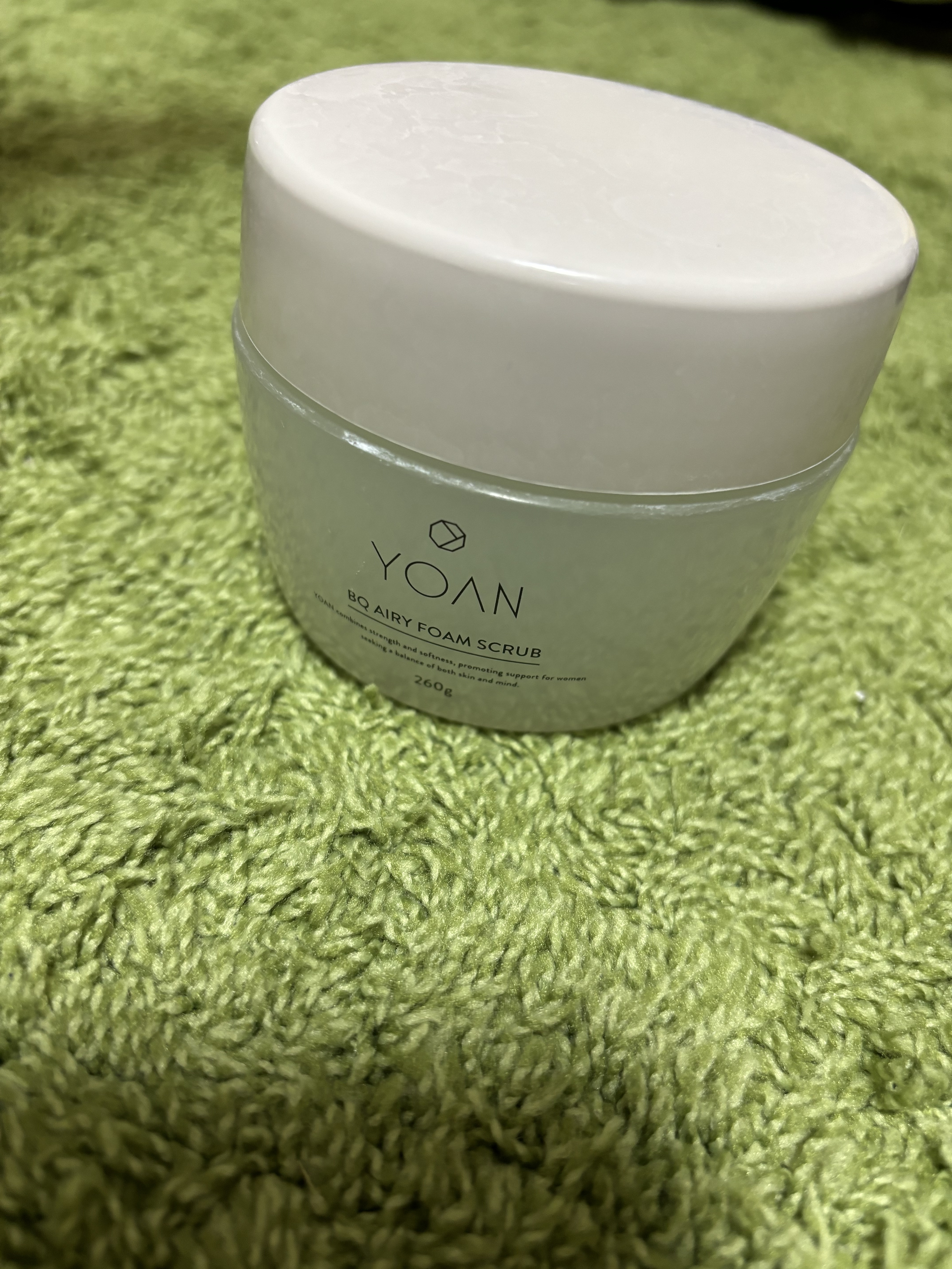 BQ エアリーフォームスクラブ/YOAN/ボディスクラブを使ったクチコミ（1枚目）