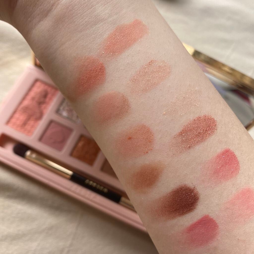 アリスドリームランドシリーズ 12色アイシャドウパレット(ZEESEA×大英博物館)/ZEESEA/アイシャドウパレットを使ったクチコミ(3枚目)