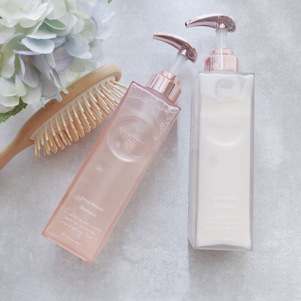 プルント ディープリペア美容液シャンプー/トリートメント/Purunt./市販シャンプーを使ったクチコミ(1枚目)