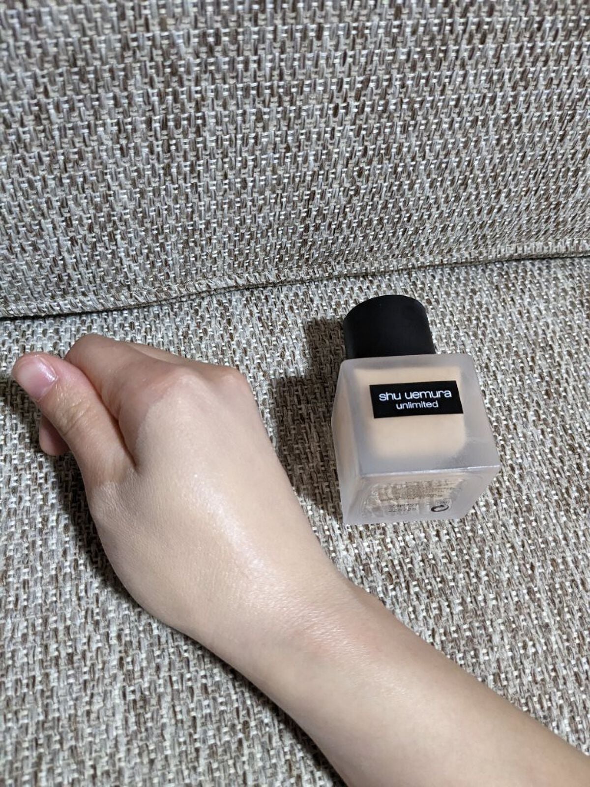 (旧)アンリミテッド ラスティング フルイド/shu uemura/リキッドファンデーションを使ったクチコミ(5枚目)