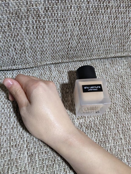 (旧)アンリミテッド ラスティング フルイド/shu uemura/リキッドファンデーションを使ったクチコミ(5枚目)
