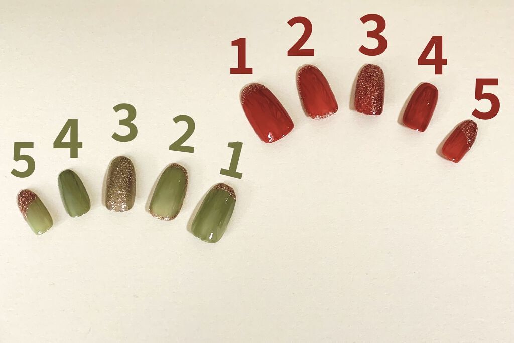 カラフルネイルズ/キャンメイク/マニキュアを使ったクチコミ（2枚目）