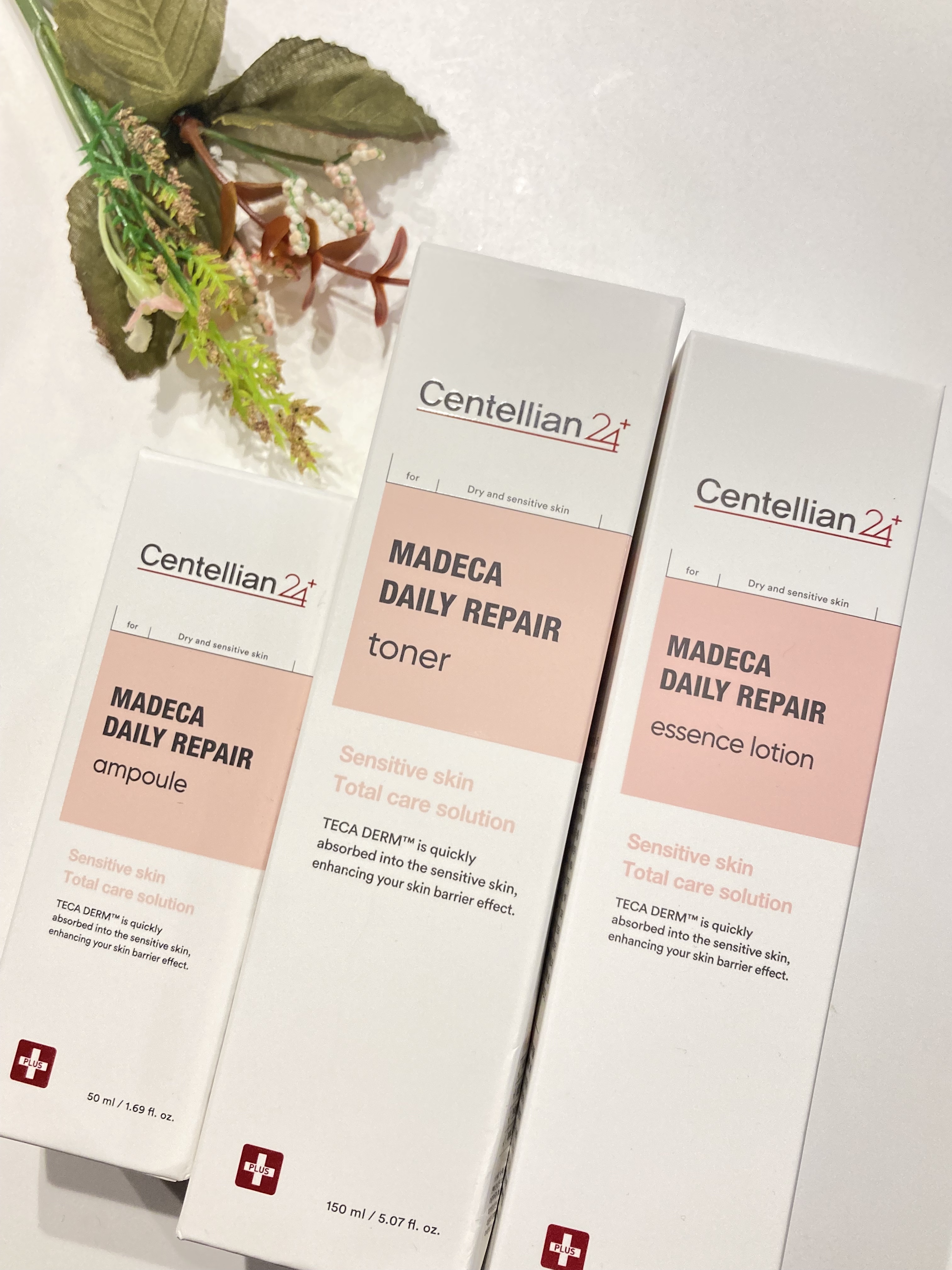 マデカデイリーリペアアンプル/センテリアン24/美容液を使ったクチコミ（2枚目）