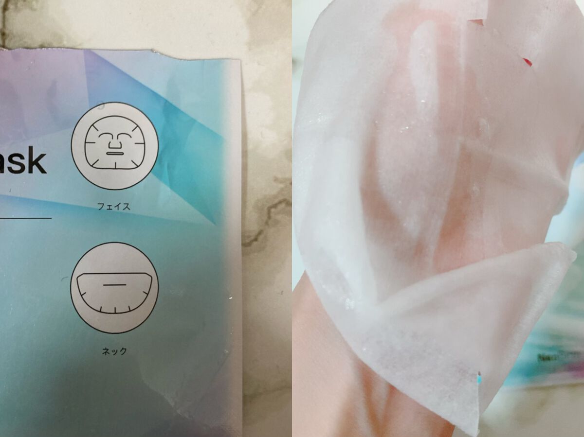 ネオバース フェイス＆ネック プレミアムマスク/NeoBirth./シートマスク・パックを使ったクチコミ（2枚目）
