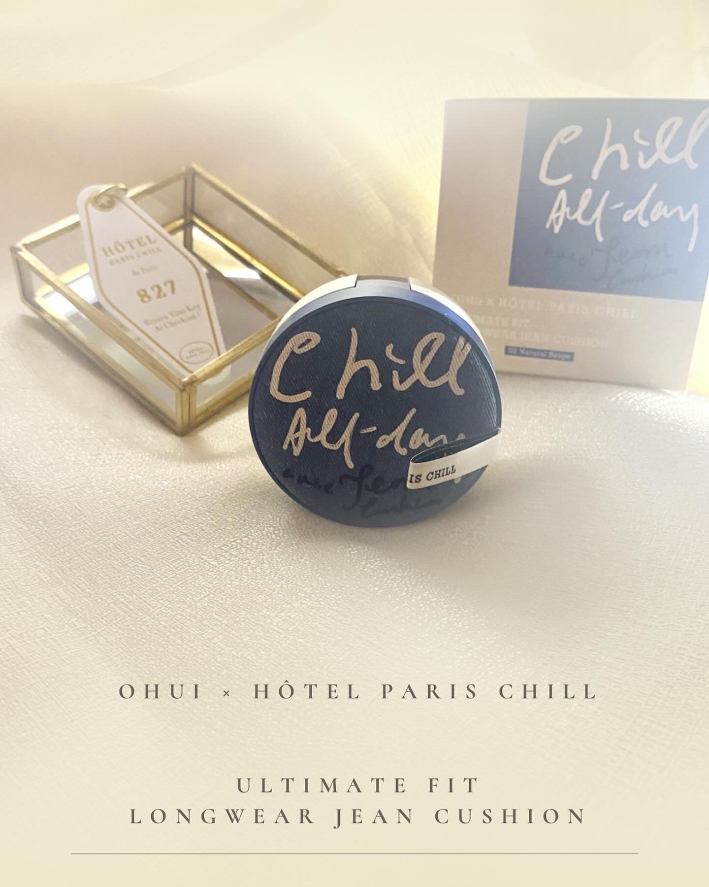 アルティメットフィット ロングウェアデニムクッション/OHUI/クッションファンデーションを使ったクチコミ（1枚目）